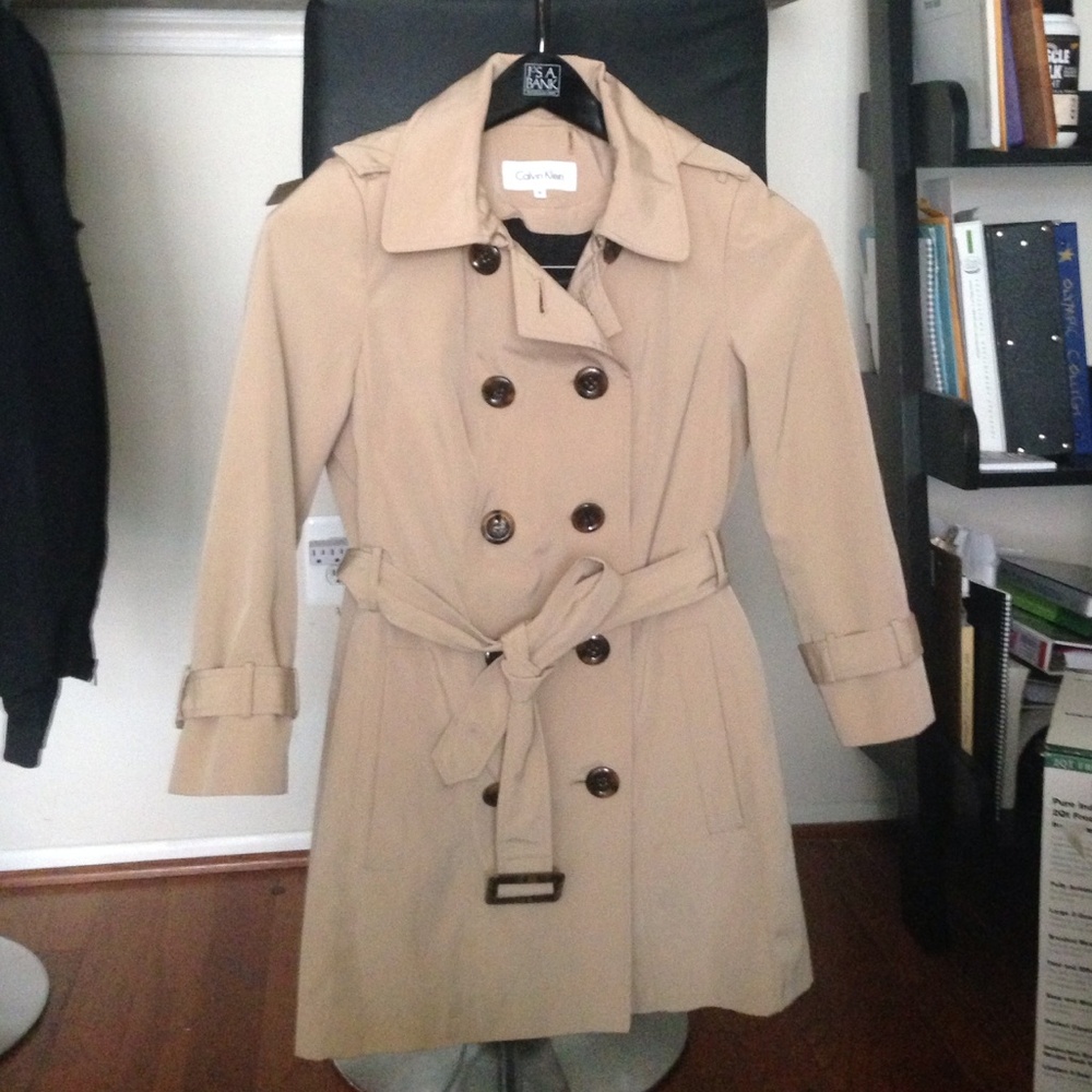 Calvin Klein rain coat